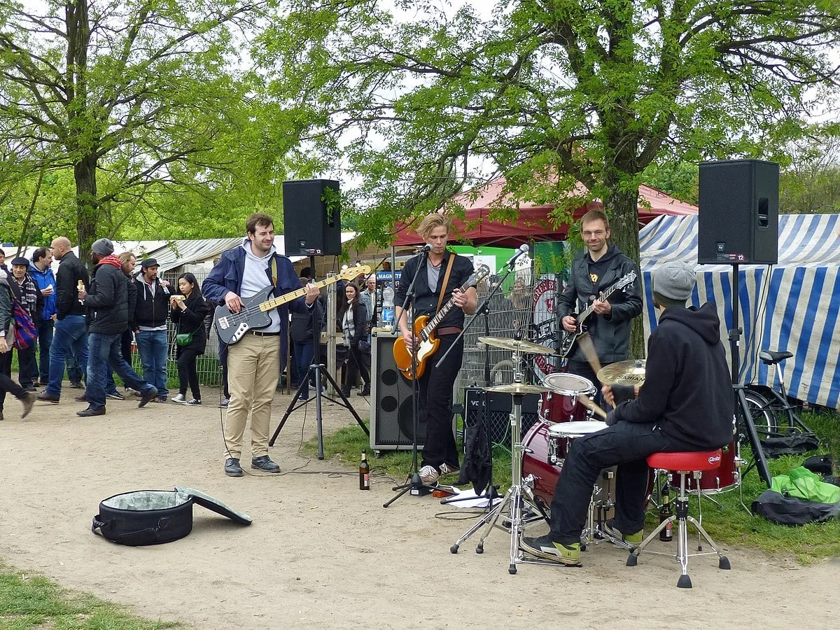 Regionale Bands sorgen für gute Stimmung